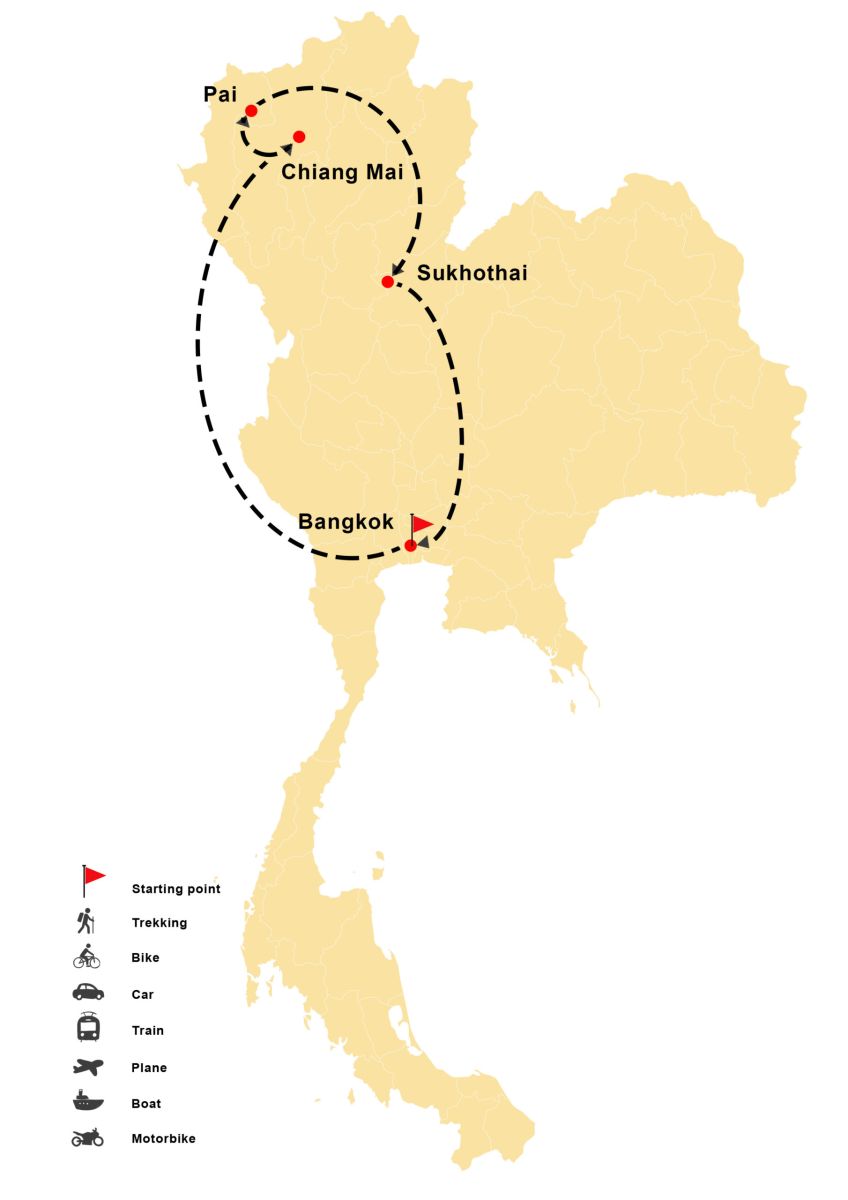 Découverte en 11 jours à Bangkok et au Nord de Thaïlande