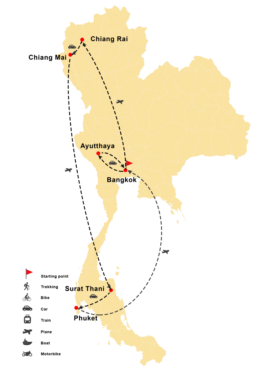 Thailand Luxury Honeymoon Tour 14 Days