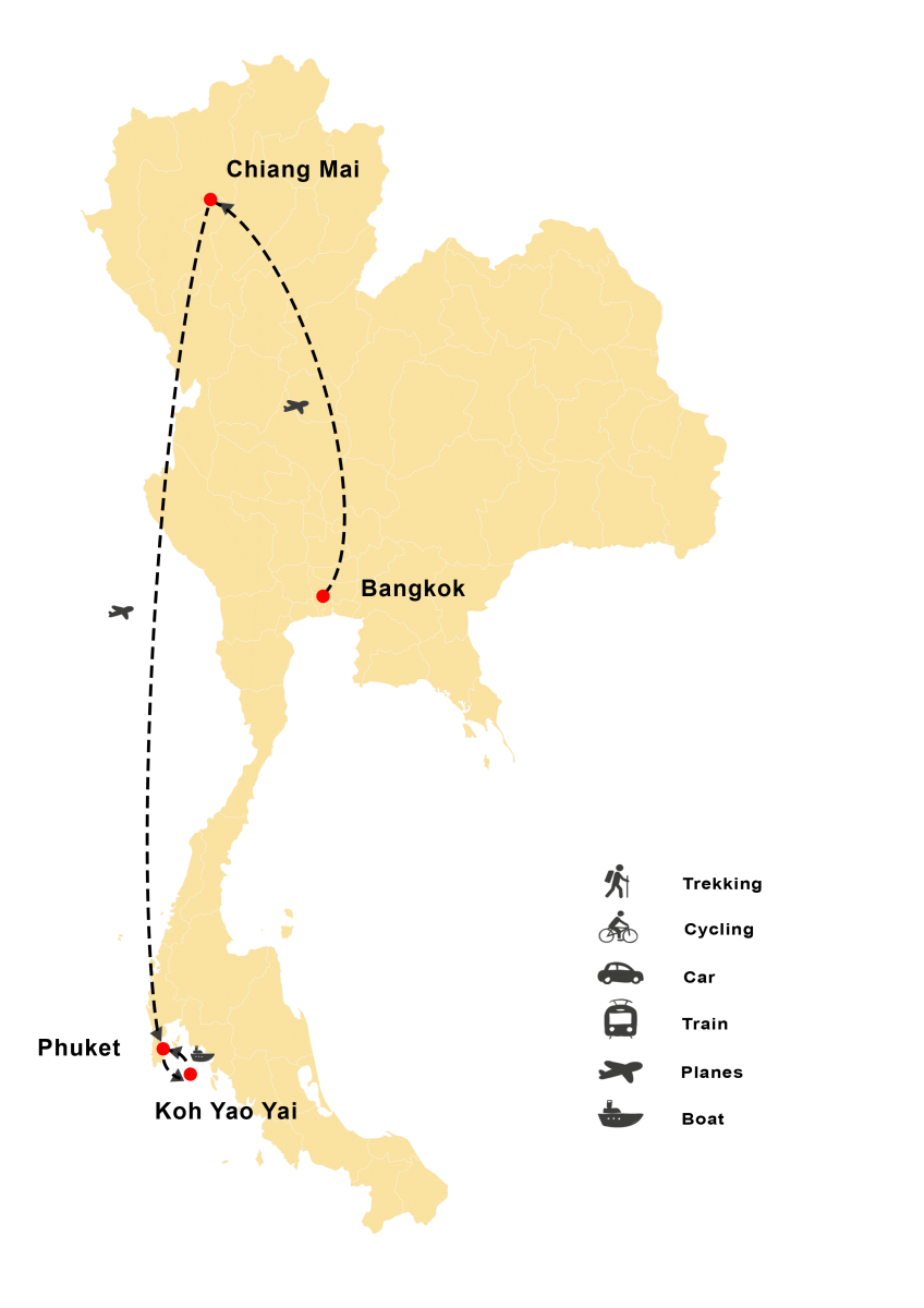 Perfect Thailand Luxury Honeymoon 12 Days