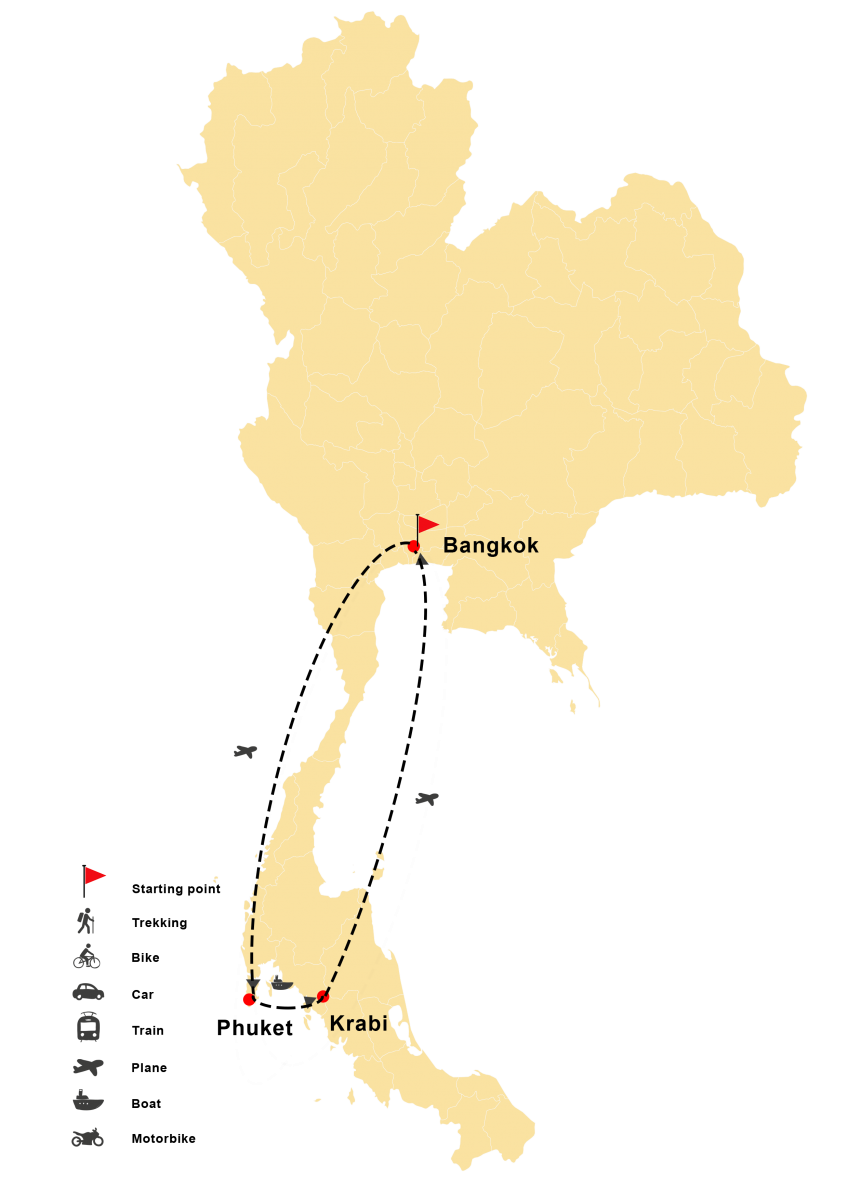 Thailand Hideaway 12 Days 11 Nights