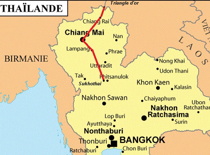 Voyage à Chiang Mai